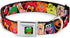 Buckle-Down Seatbelt Buckle Dog Collar - Muppets Faces Black, 1" Wide, Fits 11-17" Neck, Medium
