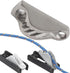 KIMISS Stainless Steel Rope Cleat - Boat Clam Cleat Rope Line Clamp for Sailing Kayak Marine Accessories