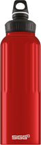 SIGG Reusable Water Bottle - WMB Traveller Red 51 Oz - Lightweight, Leak Proof, BPA-Free