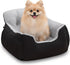 25 lbs, Oiilores Dog Car Seat for Small Dogs,Washable Pet Booster Seats for Car with Clip-On Safty Leash, Reversible