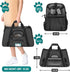 PetAmi Airline Approved Soft Sided Pet Carrier for Small Dogs and Cats, Ventilated Carrying Bag (Large Heather Dark