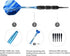 Professional Soft Tip Darts Set - 20 Grams, 30 Darts Plastic Tip, 50 Rubber O-Rings, Aluminum Shafts, 6 Flights,