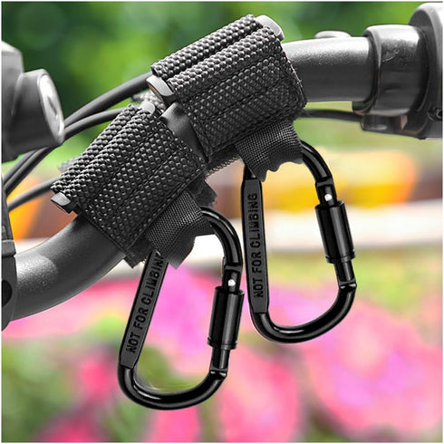 JNXIJ 2PCS Hook for Hanging Helmet Headset, Multi-Purpose Motorcycle Carabiner Hook, Heavy Duty