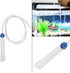 HEEPDD Aquarium Water Changer, 59inch Length Fish Manual Cleaning Tool Gravel Sand Cleaner Vacuum Siphon Tube for Water Changing and Sand Cleaner (AS-)