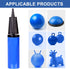 Livelytier 10 2 Exercise Ball Pump, Hand Air Pump for Stability Workout Yoga Ball, with Plugs for Valve & Plug Remover