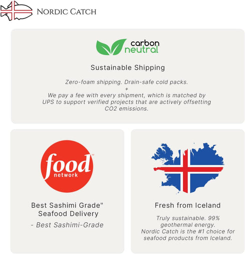 Nordic Catch Freeze Dried Fish Pet Treats from Iceland - Pure, All Natural Seafood Snacks for Dogs, Cats and Other Pets