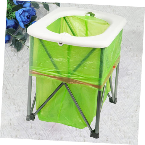 BESPORTBLE Outdoor Emergency Folding Toilet Lightweight Sturdy Portable Toilet for Camping Hiking Fishing Travel