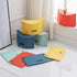 Wind Tour Portable Folding Stool Outdoor Camping Plastic Chair Ultra-Thin Paper Short Stool Used As Shopping Basket