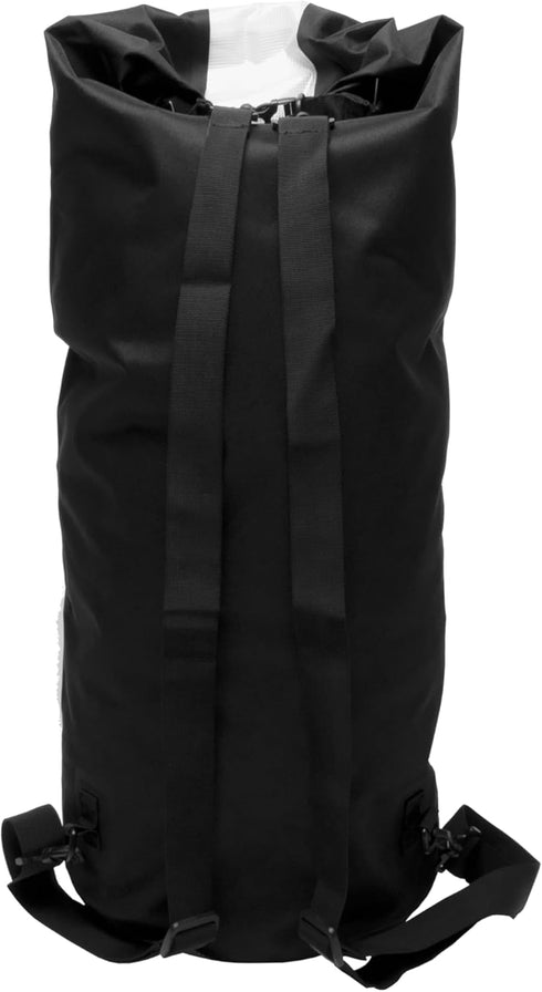 Geckobrands Durable View Dry Bag, 60L or 15.8 Gallon, PVC and Polyester Material