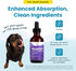 Liquid Glucosamine for Small Dogs, 260mg Joint Supplement for Mobility & Comfort, Easy-to-Use Liquid MSM & Chondroitin,