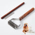 Jzswiepa Pet Dematting Rake with 2 Sided Professional Pet Grooming Rake for Dogs