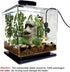 PULACO 25W Small Aquarium Submersible Betta Heater with Free Thermometer Strip for Under 6 Gallon Tanks