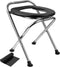 DSUWAZU Portable Toilet for Camping, Portable Toilet Seat, Portable Toilet Travel, Stainless Steel