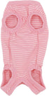 LOPHIPETS Girl Dog Shirts Pajamas for Small Dogs - Pink Strips for Pomeranian, Maltese, Toy Poodle