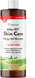 NaturVet Aller-911 Skin Care Allergy Aid Pet Shampoo With Aloe Vera - 16 Oz.
