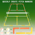 28pcs 84pcs, Hikeen Court Lines Marker Kit Anti-Slip and Wind-Resistant Throw Down Markers or Pickleball Net Court