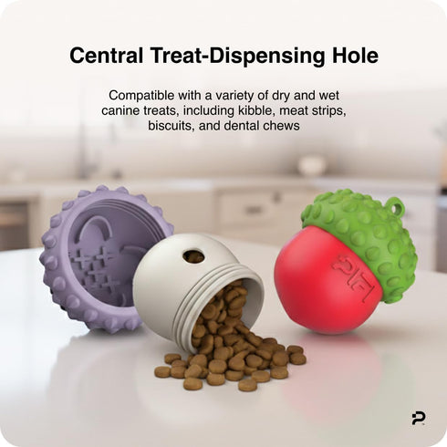 Frozen PiFi Interactive Dog Toys for Small Dogs, Treat Dispensing Dog Toy for Wet, Dry & Treats, Slow Feeder & BPA-Free