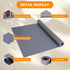 MDIBELZYH Non-Slip Dance Floor, Portable PVC Workout Pad for Ballet Pilates- Perfect for Home, Gym, Fitness, Studio