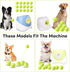 6 Pack 2 inch 2 inch ZIYIZE Mini Tennis Balls, Dog Tennis Balls, Easy Catching Pet Playing Ball for Dog Ball Launcher