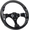 Universal EZGO Steering Wheel with Black Aluminum Frame, Fits Yamaha Club Car DS & Precedent