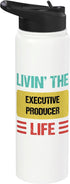 Executive Producer Shirts & Gifts Executive Producer Stainless Steel Insulated Water Bottle
