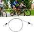 Yctze Scooter Security Lock - Cycling Sports Internal Steel Wire and External Plastic Loop Cable
