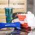 Reusable Travel Utensils with Case, Fork, Spoon & Knife Set with Optional Reusable Straws for Office & Camping