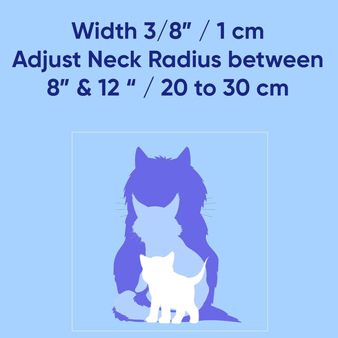 Pawtitas Pet Glow In The Dark Cat Collar with Safety Buckle and Bell, Green Hook