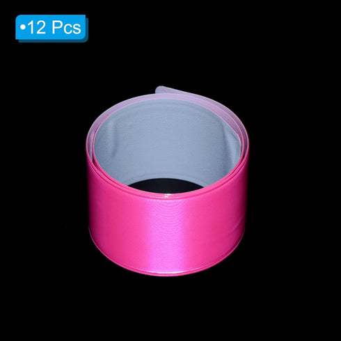 PATIKIL Reflective Arm Wrist Ankle Bands, High Visibility Safety Reflector Strips for Night Running Cycling