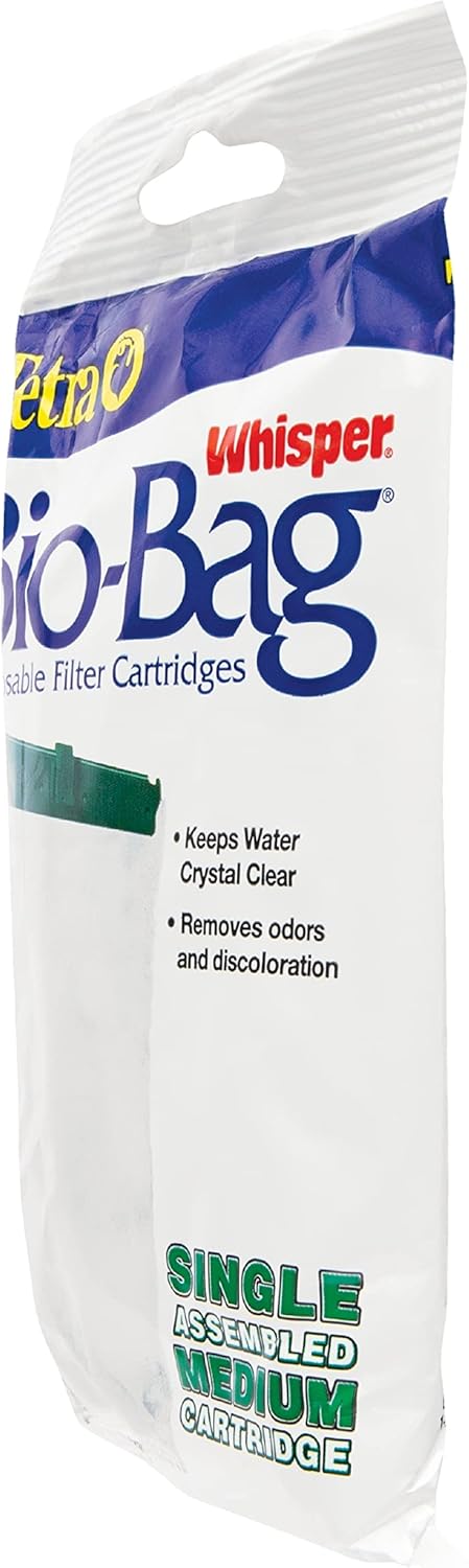 Tetra Whisper Bio-Bag Filter Cartridges, Medium for Freshwater and Marine Fish