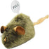 CCwoha Interactive Mouse Cats Toy,Plush Squeaky Plush Cats Toy Automatic Electronic Moving Mouse Kitten Toy for Indoor