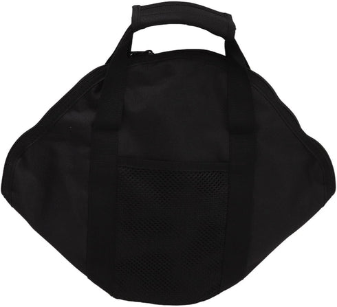 Tissting 15.7412.6in Black Skillet Bag, Waterproof Oxford Cloth Frying Pan Bag Grill