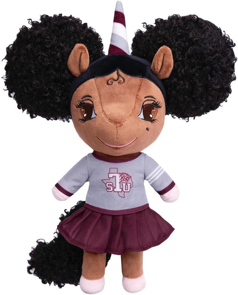 Texas Southern University Unicorn Doll | 14 Inch