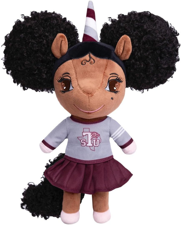 Texas Southern University Unicorn Doll | 14 Inch