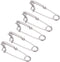 Longline Snap Clip Set, 5pcs Stainless Steel Tuna Clips for Ocean Fishing