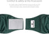 Pet Parents Premium Washable Belly Bands, 3 Pack Male Dog Diapers & Belly Bands, Extra Small Spruce Color