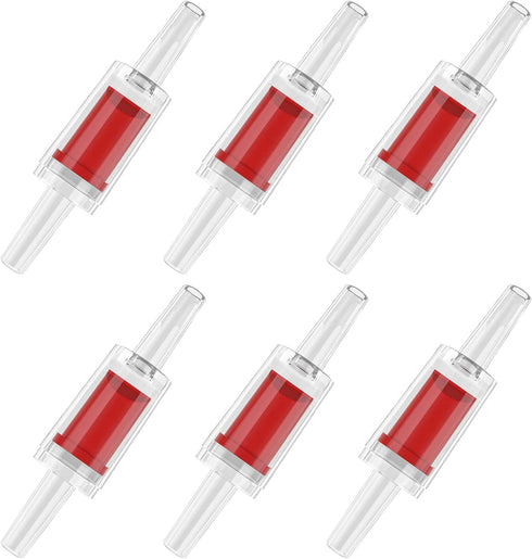 Pawfly Plastic One Way Check Valves, Non-Return Valve for Fish Tank