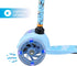 Self Balancing Kick Scooter - Light Up Wheels, Extra Wide Deck, 3 Wheel Platform for Kids & Toddlers (Ages 3+)