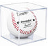 Danodoi Baseball Display Case UV Protected Acrylic Clear Baseball Holder Square Cube