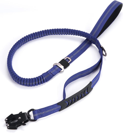 Heavy Duty Dog Leash for Large Dogs - 4-6FT Long, No Pull Tactical Leash with 2 Padded Handles