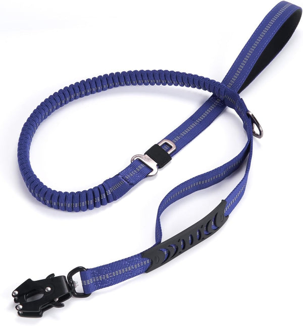 Heavy Duty Dog Leash for Large Dogs - 4-6FT Long, No Pull Tactical Leash with 2 Padded Handles