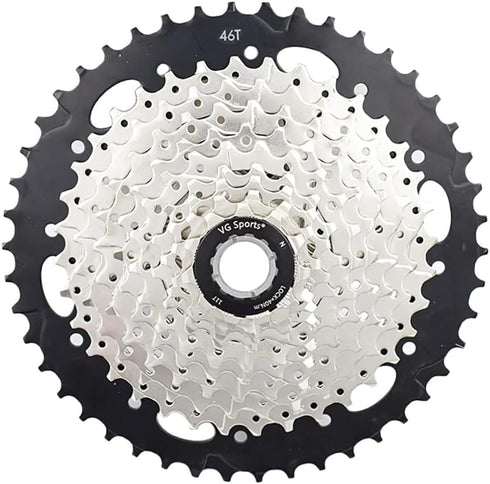 VG SPORTS 10 Speed Bicycle Cassette | 11-25T/11-28T/11-32T/11-36T/11-40T/11-42T | Compatible with Shimano Sram