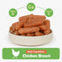 MON2SUN 2 Inch 21.2 oz Dog Treats, Soft & Chewy Chicken Sausage for Dogs, Grain-Free & Gluten-Free Training Treats