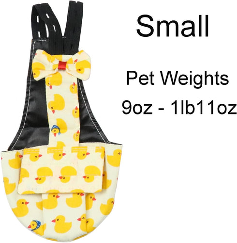BestParts S(0.55-1.65pounds), 1, Count) Adjustable Diaper Waterproof Reusable Diapers, Cloth Diaper Wearable Poultry