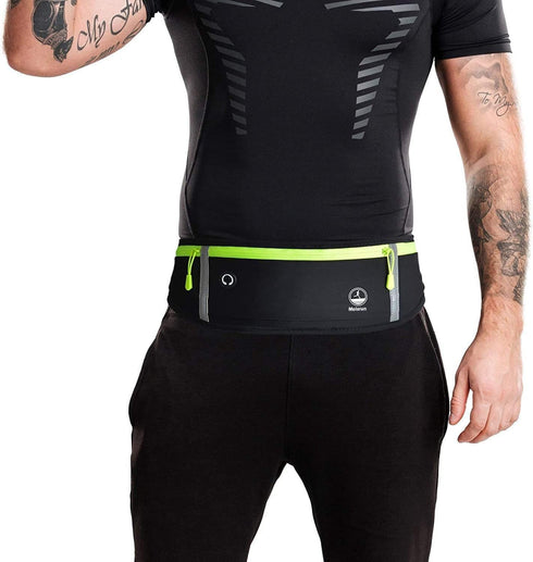 Slim Running Belt Fanny Pack - Exercise Waist Pack for Running Hiking Cycling Workout