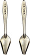 4.7" Bird Parrot Stainless Steel Feeding Spoon - Special Feeding Scoop for Peony Cockatiel Parrot (2 PCS)