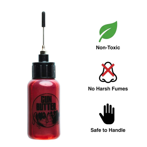 1 oz fl Needle Oiler Full Synthetic CLP Gun Oil for Pistols, Rifles & EDC | Precision Applicator, Gun Lubricant Cleaner