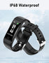 GRV No Bluetooth Pedometer Watch, Fitness Tracker with Step Counter, Calories/Sleep Tracker for Walking, Waterproof,