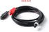 LICHIFIT Power Cord Cable Battery Connecting Line, Double Connectors 3M for Daiwa/Shimano Electric Fishing Reels