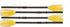 Intex 48" Paddles Plastic Ribbed French Oars Set - 2 Pairs for Inflatable Boat
